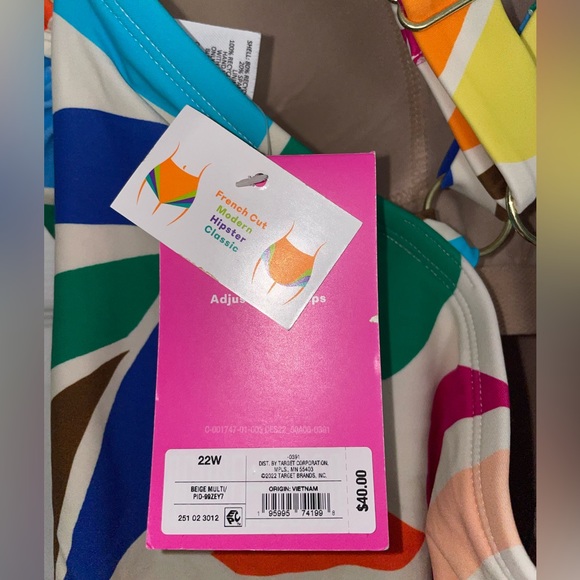 Tabitha Brown Plus One-Piece Swimsuit - Picture 7 of 9